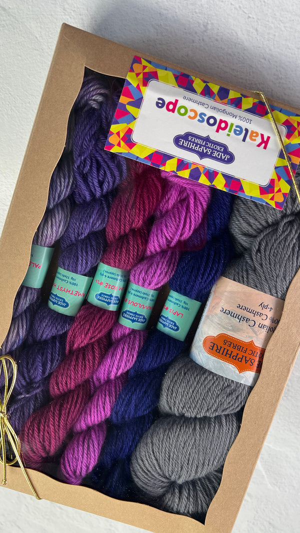 Jade Sapphire Cashmere - Kaleidoscope Kit (4 Ply)