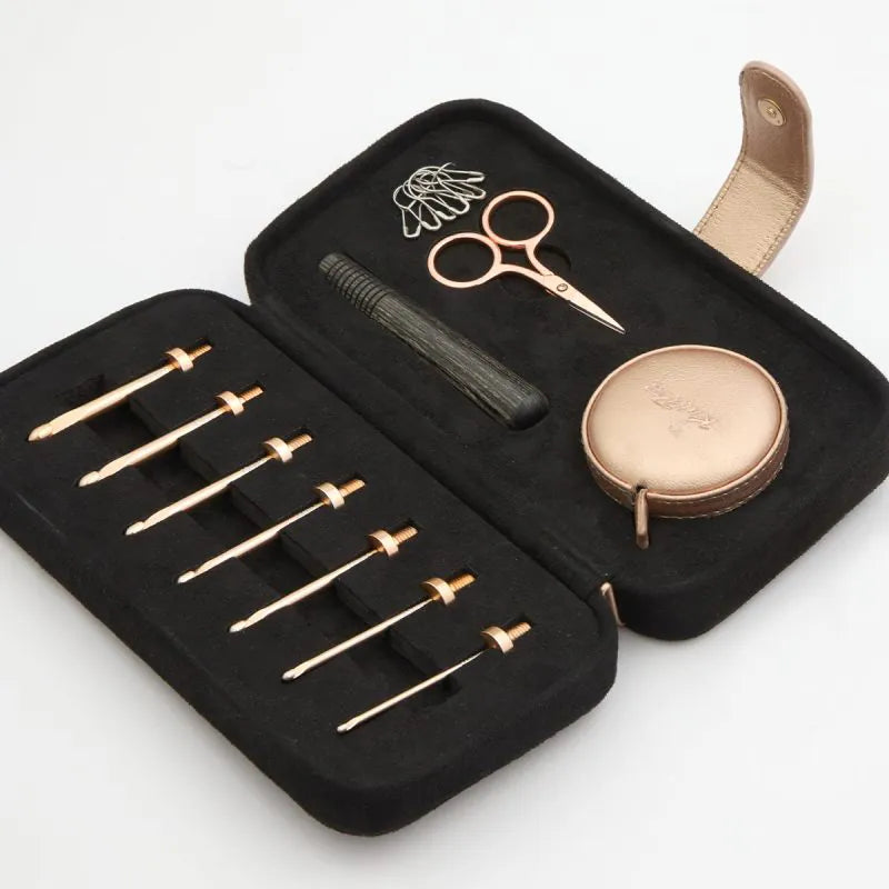 KnitPro Oasis | Interchangeable Crochet Hook Set | Starter