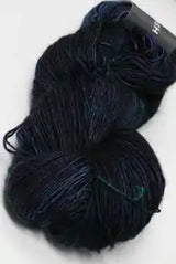 Madeline Tosh Vintage Merino Wool Yarn in Light Ink color, soft and textured wool skein for knitting or crochet projects.