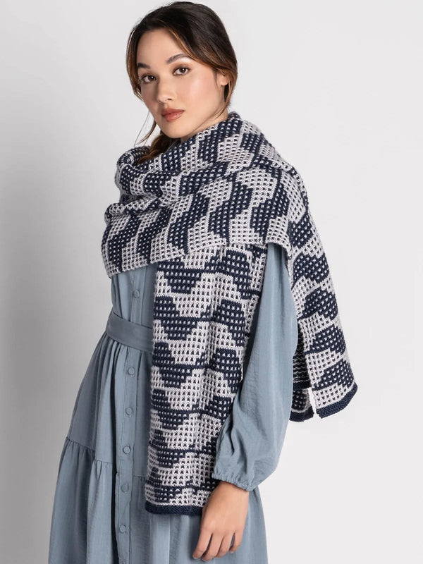 Blue Sky Fibers - Knit Kit - Skyland - Market Street Wrap