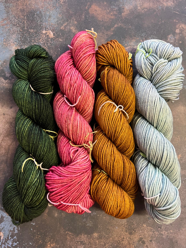 Rhinebeck Sweater Kit - GIverny by Olga Putano - Madelinetosh - Vintage