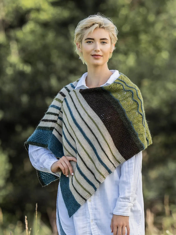 Blue Sky Fibers - Woolstok Light - Knit Kit - Poulsbo Wrap