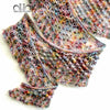 Artyarns - Kit - Raspberry Stitch Mini Shawl - Beaded Mohair with Sequins