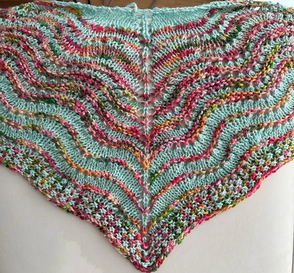 Artyarns - Kit - Wavy Silky Twist Shawl