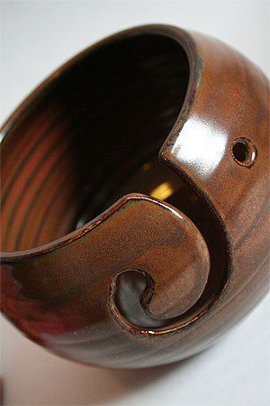 Handmade Ceramic Yarn Bowls from Pawley Studios