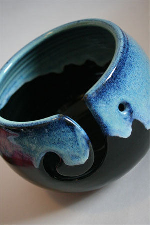 Handmade Ceramic Yarn Bowls from Pawley Studios