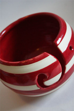 Handmade Ceramic Yarn Bowls from Pawley Studios