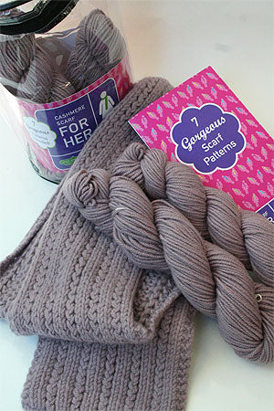 Jade Sapphire - Cashmere Scarf Kit for HER