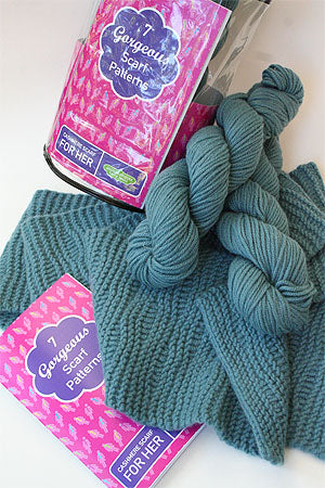 Jade Sapphire - Cashmere Scarf Kit for HER