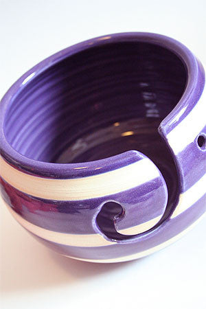 Handmade Ceramic Yarn Bowls from Pawley Studios