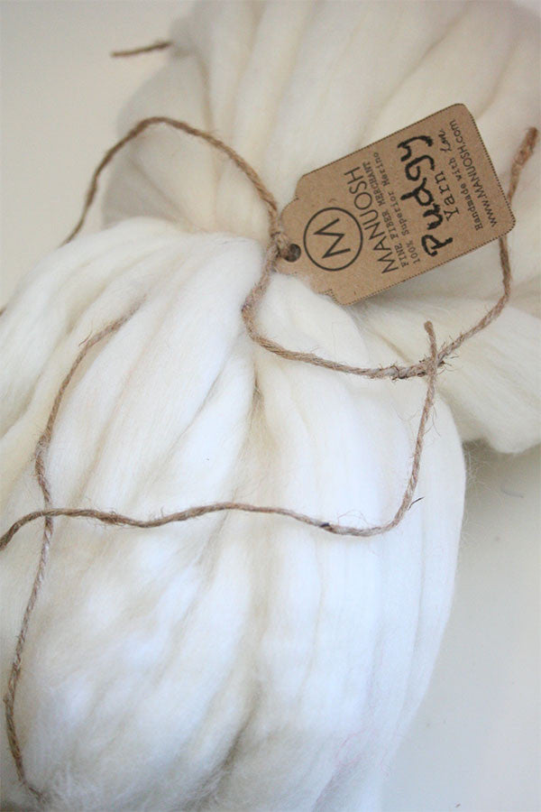 Pudgy Merino Super Bulky Yarn - by Manuosh CLOSEOUT