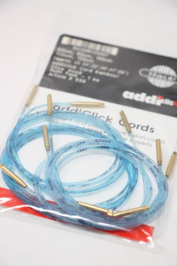 ADDI CLICK - CORDS - BAMBOO/OLIVE WOOD - fabyarns