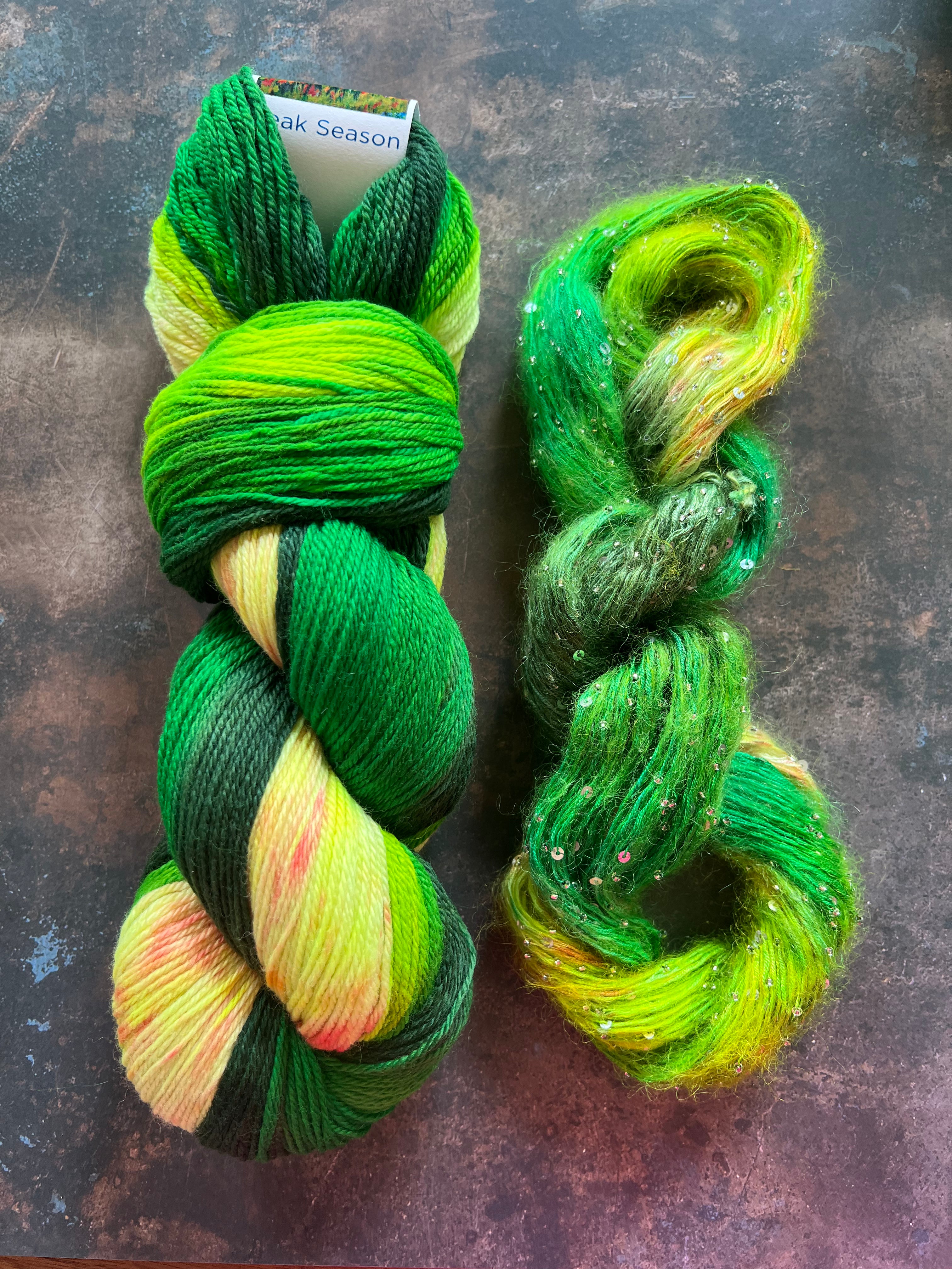 Artyarns | Inspiration Club September 2023 | Peak Season Shawl Kit