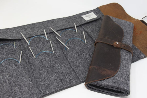 BROOKLYN HABERDASHERY - Felt Needle Roll Case