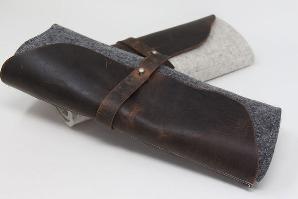 BROOKLYN HABERDASHERY - Felt Needle Roll Case