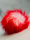 Faux Fur Pom Poms (Snap Or Tie)