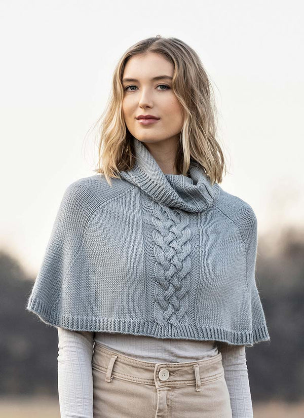 Blue Sky Fibers - Skyland - Calgary Capelet