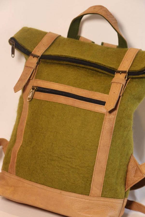 Fibres Of Life - Felt Backpack