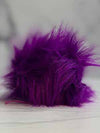 Faux Fur Pom Poms (Snap Or Tie)