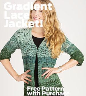 Artyarns - Gradient Lace Jacket - fabyarns