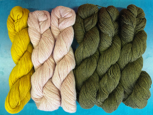 Blue Sky Fibers - Woolstok Light Kit - Tivoli Shawl