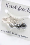 Knitifacts Stitch Markers- Med (to Size US9/5.50mm)