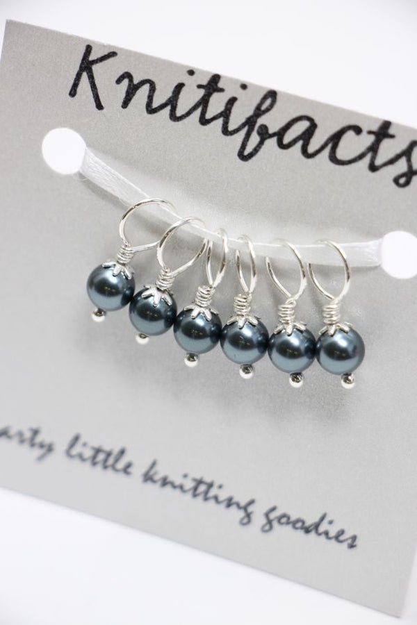 Knitifacts Stitch Markers- Med (to Size US9/5.50mm)