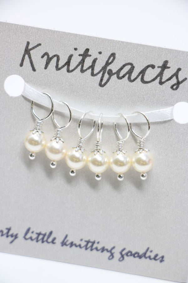Knitifacts Stitch Markers- Med (to Size US9/5.50mm)