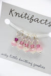 Knitifacts Stitch Markers- Med (to Size US9/5.50mm)