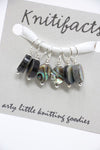 Knitifacts Stitch Markers- Med (to Size US9/5.50mm)