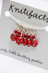 Knitifacts Stitch Markers- Med (to Size US9/5.50mm)