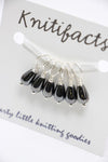 Knitifacts Stitch Markers- Med (to Size US9/5.50mm)