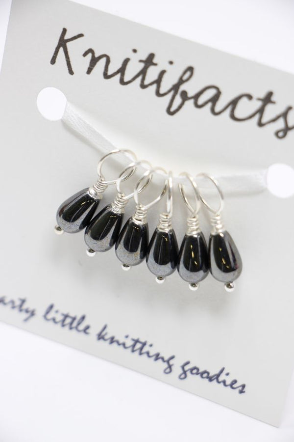 Knitifacts Stitch Markers- Med (to Size US9/5.50mm)
