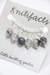 Knitifacts Stitch Markers- Med (to Size US9/5.50mm)