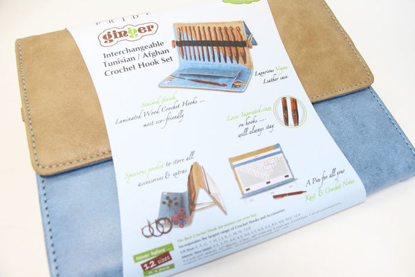 KnitPro (Knitters Pride) Ginger | Interchangeable Crochet Set | Tunisian