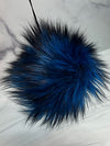 Faux Fur Pom Poms (Snap Or Tie)