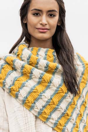 Blue Sky Fibers - Kit - Oakland Wrap (Woolstok Light)