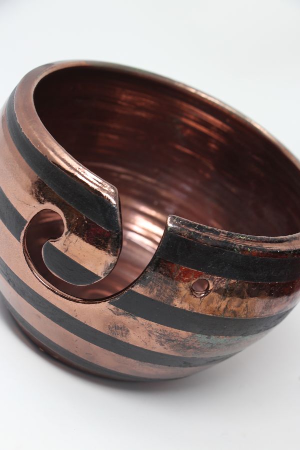 Handmade Ceramic Yarn Bowls from Pawley Studios