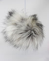 Faux Fur Pom Poms (Snap Or Tie)