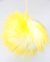 Faux Fur Pom Poms (Snap Or Tie)