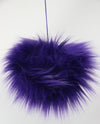 Faux Fur Pom Poms (Snap Or Tie)