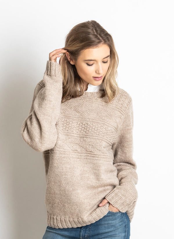 Blue Sky Fibers - Kit - Pemberton Pullover (Woolstok)