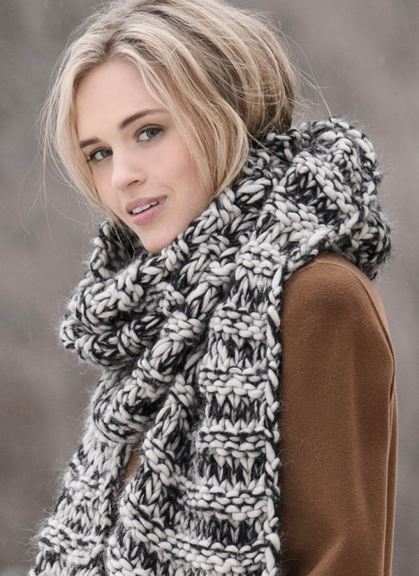 Grab & Go Kit - Big Falls Scarf (Bulky/Brushed)