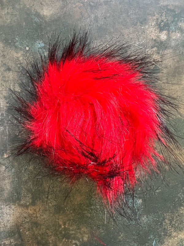 Fabulous Faux Fur Pom Poms (6-7")