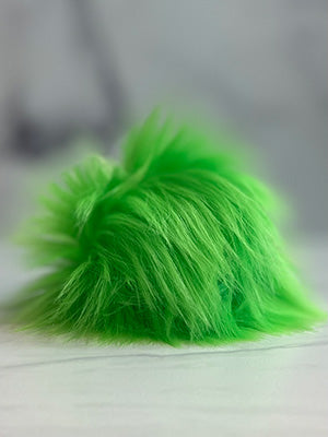 Faux Fur Pom Poms (Snap Or Tie)