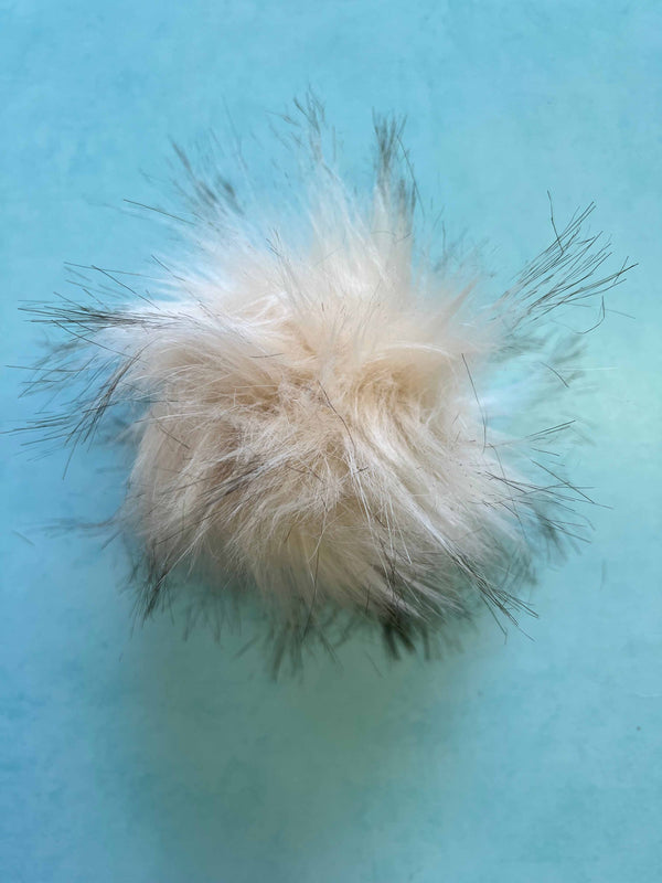 Fabulous Faux Fur Pom Poms (6-7")