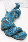 Beaded silk and sequins yarn by Artyarns, H Series, with shimmering beads and lightweight silk in natural shades.