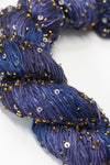 Beaded silk and sequins yarn from Artyarns' Beaded Silk & Sequins Light H Series, featuring shimmering beaded texture and intricate design.