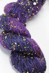 Beaded silk and sequins light yarn from Artyarns, showcasing shimmering beads and delicate silk strands.