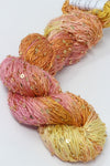 Beaded silk and sequins yarn by Artyarns, Light H Series, with shimmering beads and sequins in a soft, elegant color.